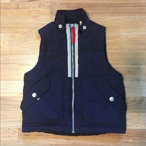 Falls Creek navy blue toddler boy puffer vest.